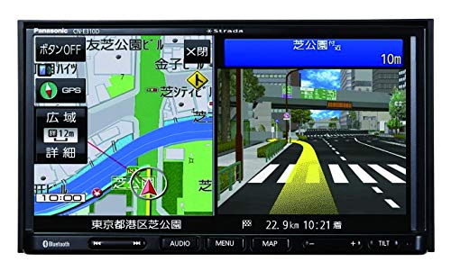 パナソニック(Panasonic) カーナビ ストラーダ CN-E310D Eシリーズ ワンセグ/VICS WIDE/SD/CD/Bluetooth 7V型 CN-E310D